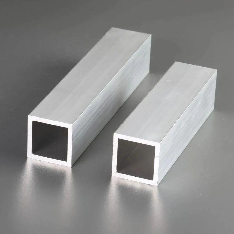 Tube carré en aluminium 5083