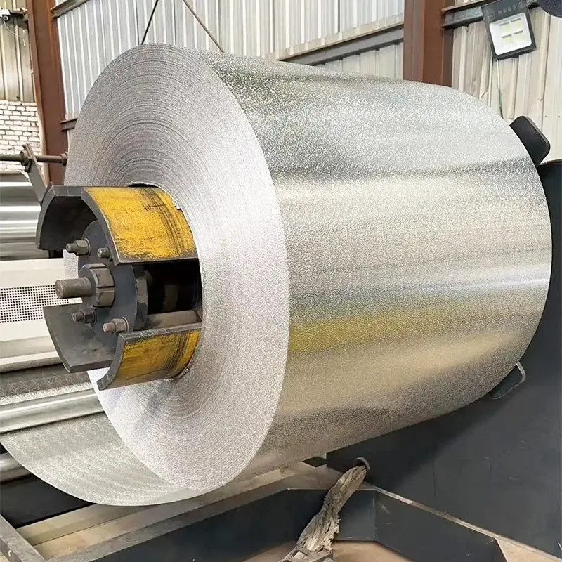 Bobines d'aluminium à motifs